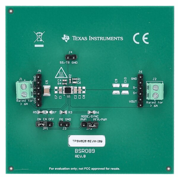 Texas Instruments TPSM82816EVM Evaluation Module